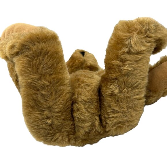 Vermont Teddy Bear Plush Apposable Jointed Arms and Legs Brown Handmade - Picture 7 of 8